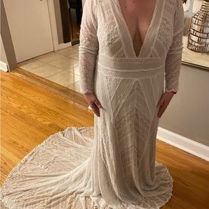 Size 22 BOHO wedding dress/ Prom/ Pageant